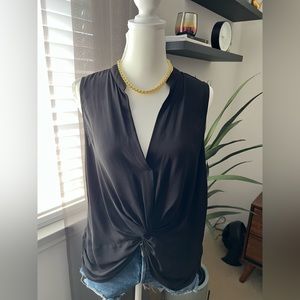 Black high low top
